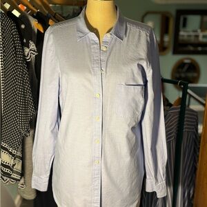 LOFT Light Blue Blouse